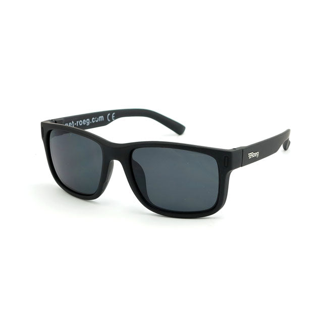 Roeg Billy V2.0 Sunglasses Black / Smoke Lenses