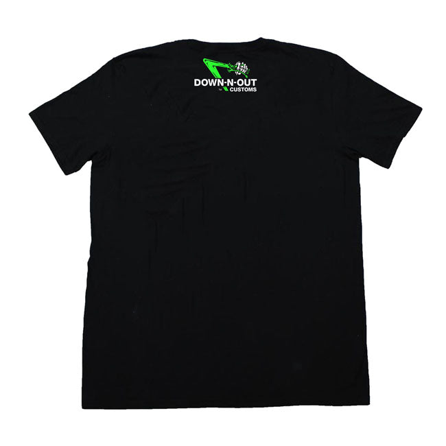 Down-N-Out Ride Or Die T-Shirt Black