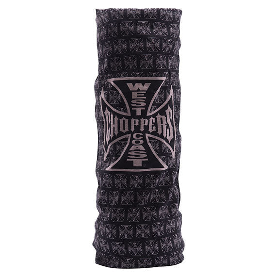 West Coast Choppers Cross Tunnel Black - product view