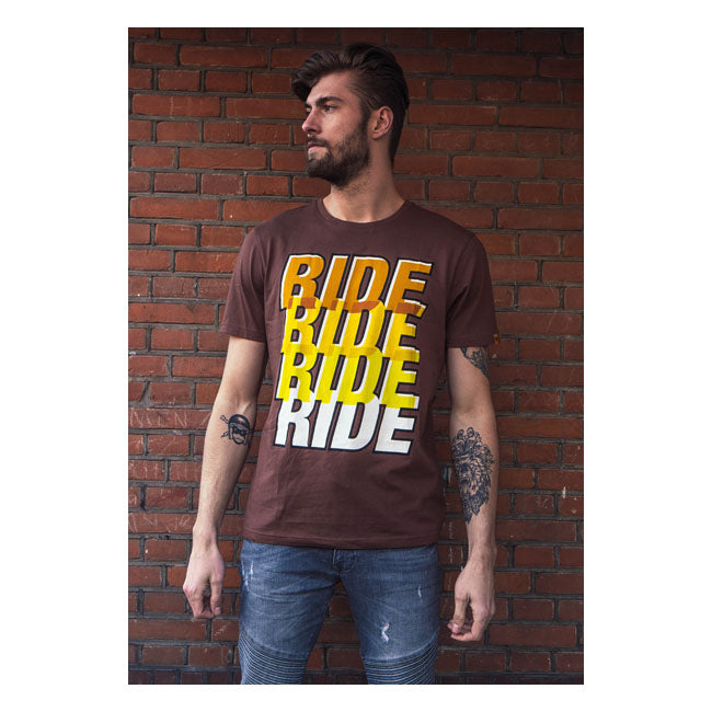 Roeg Ride Four Tee Brown