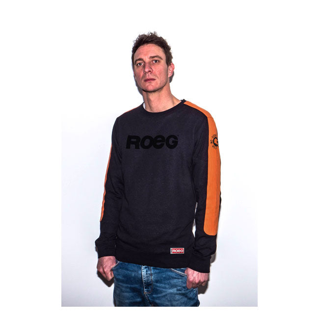 Roeg Randy Sweat Jersey Black / Orange