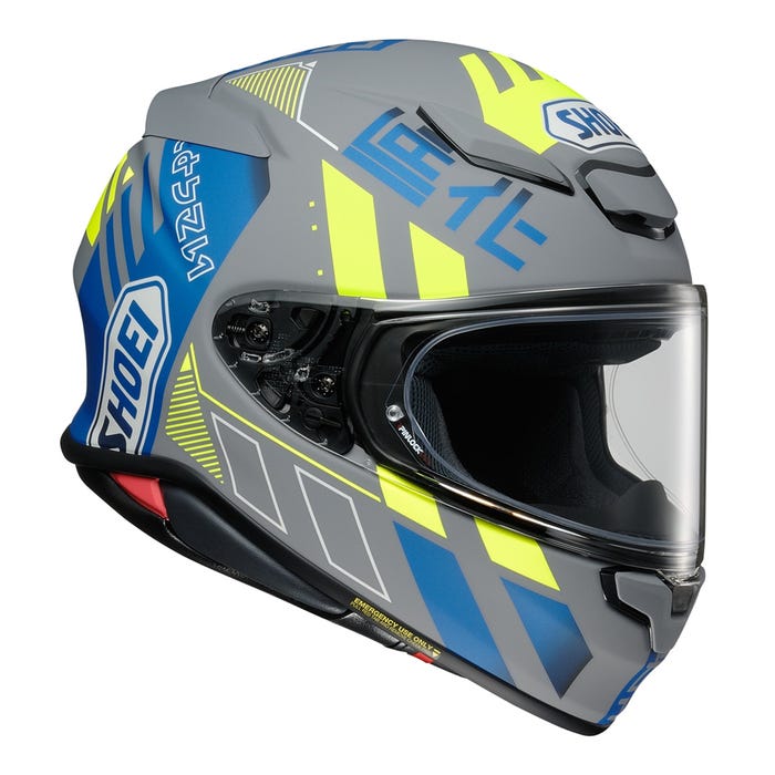 Shoei NXR2 Accolade TC10 Grey - FREE UK Delivery, FREE 365 Day Returns | Moto Central