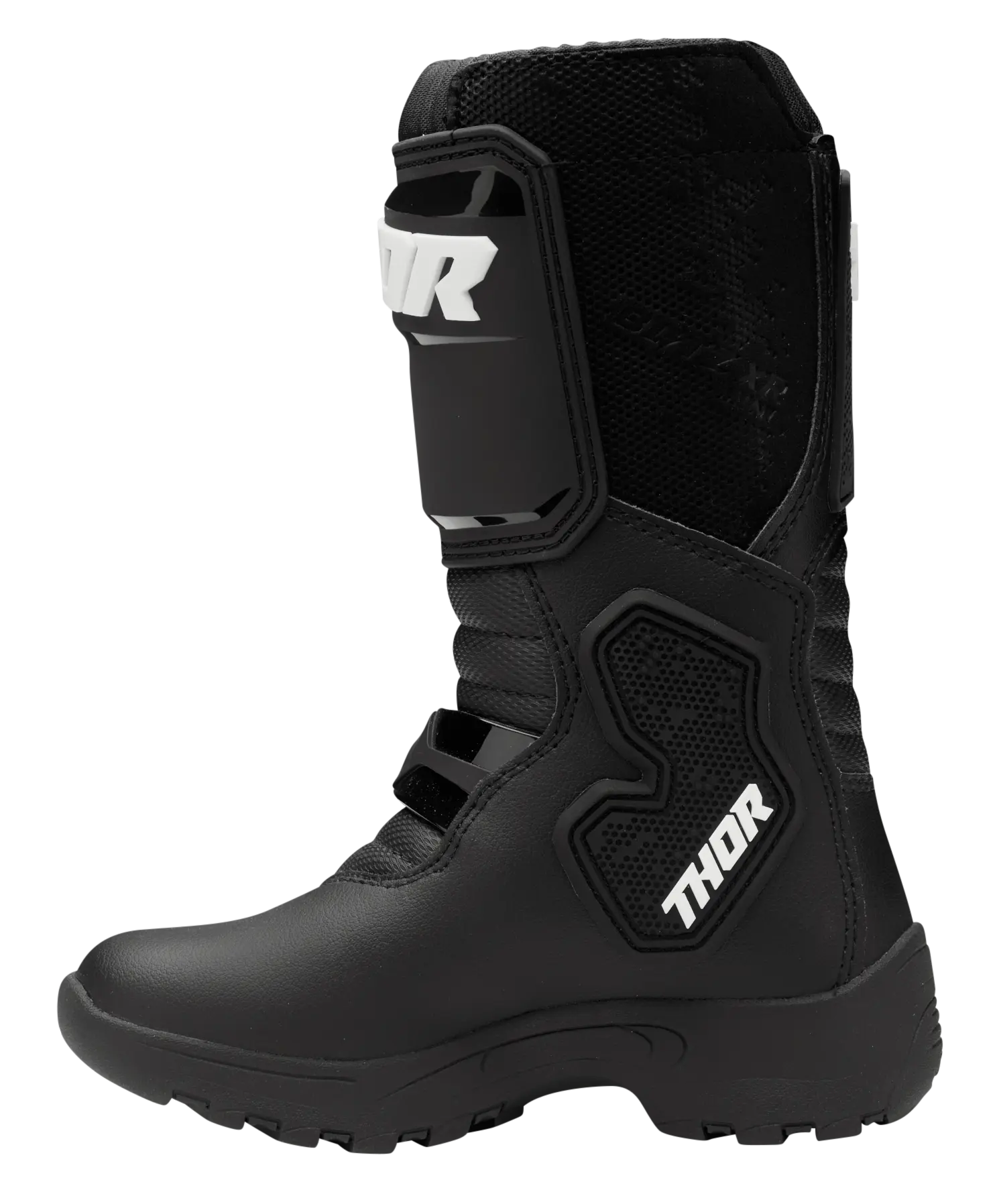 Thor Blitz XR Mini Kids Boots Black - FREE UK Shipping, FREE 365 Day Returns | Moto Central