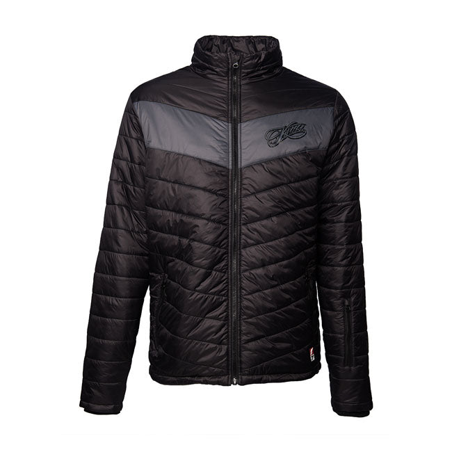 West Coast Choppers Kimi Logo Padded Jacket Black