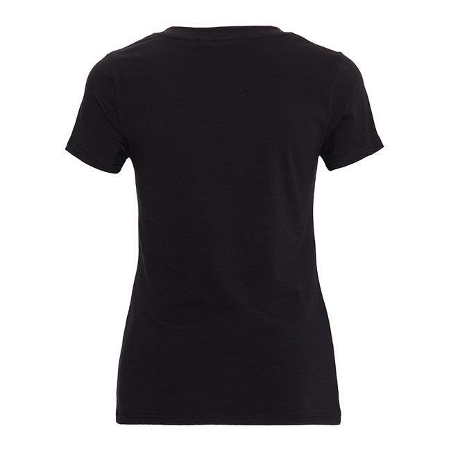 King Kerosin Queen Kerosin We Can Do It Ladies T-Shirt Black - FREE UK Shipping, FREE 365 Day Returns | Moto Central