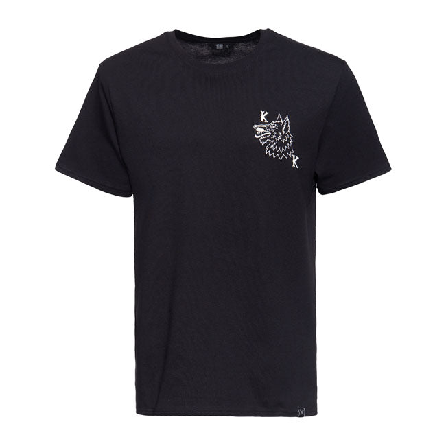 King Kerosin Lone Wolf T-Shirt Black