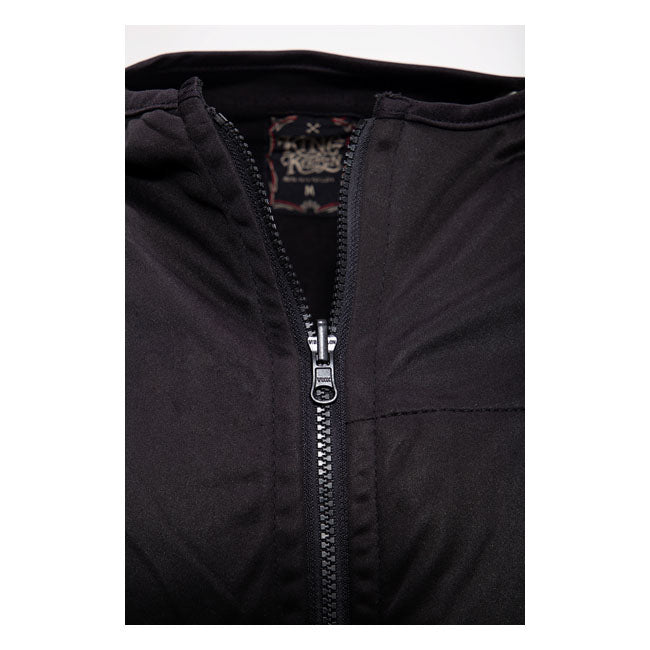 King Kerosin Chopper Monster Checkered Shirt Black / Grey / White