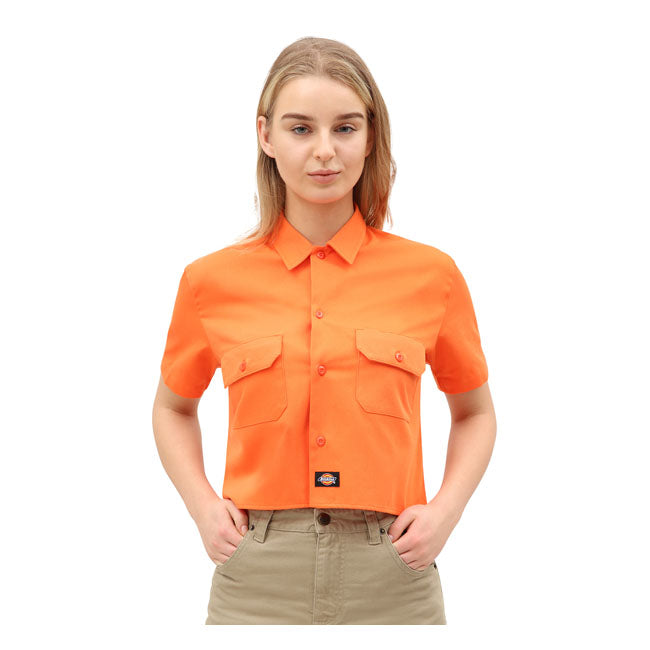 Dickies Silver Grove Ladies Shirt Bright Orange