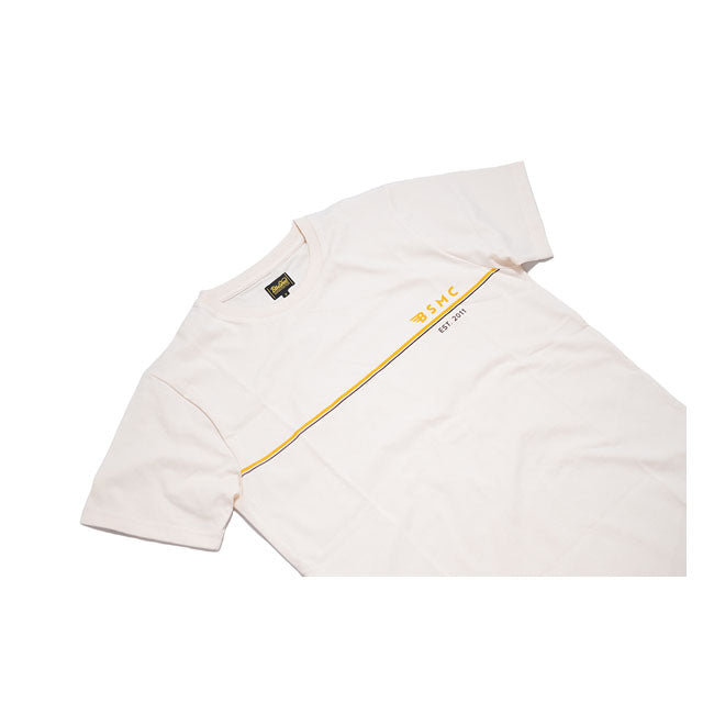 Bike Shed BSMC Wingline T-Shirt ECRU