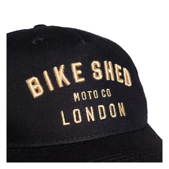 Bike Shed BSMC London Co. Cap Black / Gold