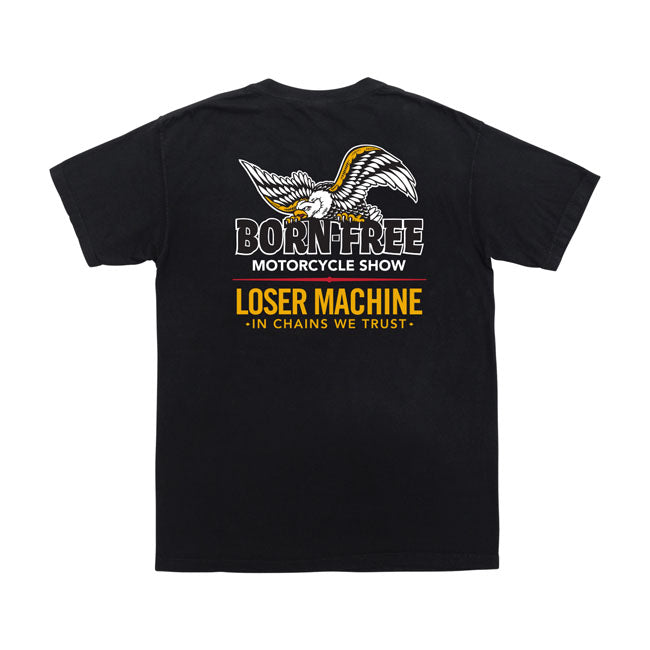Loser Machine Davis T-Shirt Black