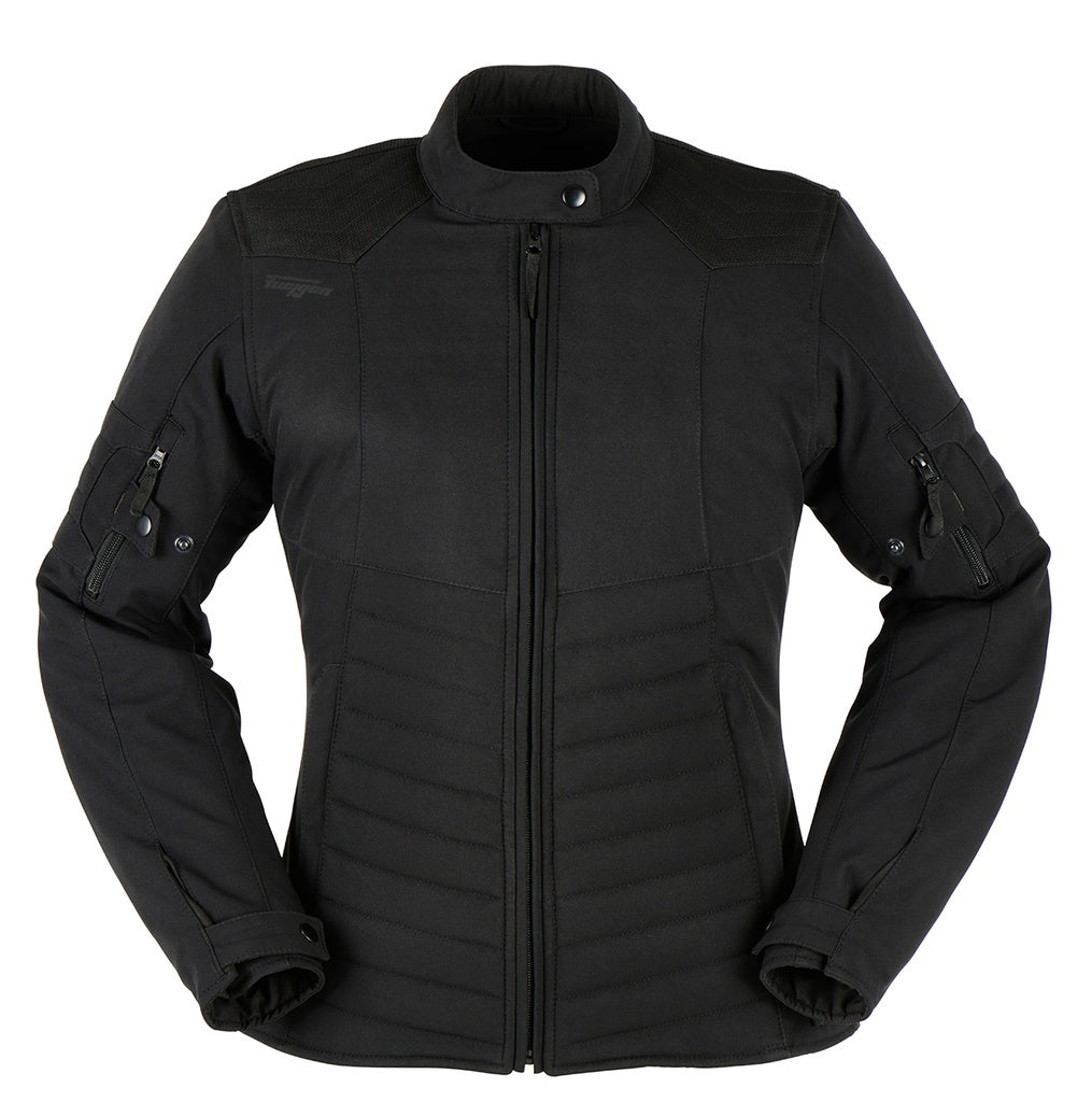 Furygan ICE Track Ladies Textile Jacket Black - FREE UK Shipping, FREE 365 Day Returns | Moto Central