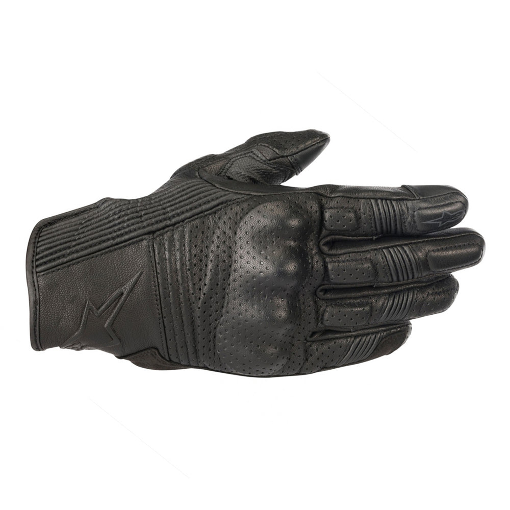 Alpinestars Mustang V2 Gloves Black / Black FREE UK Delivery, FREE 365 Day Returns | Moto Central