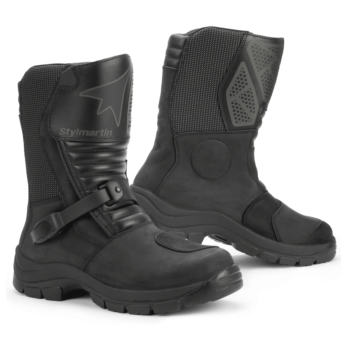 Stylmartin Land Waterproof Boots Black FREE UK Delivery, FREE 365 Day Returns | Moto Central