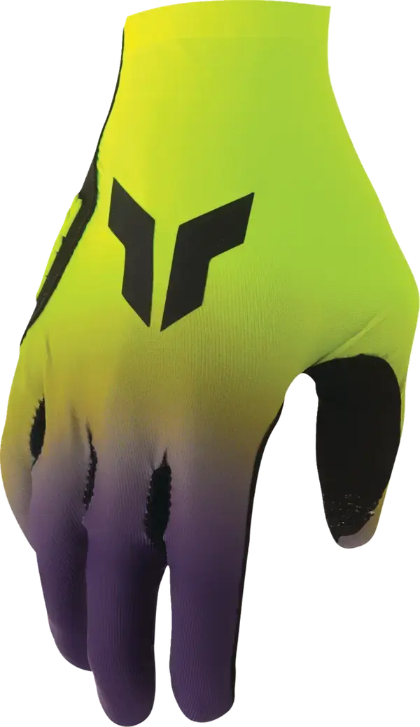 Thor Sportmode Iconic Gloves Acid / Purple - FREE UK Shipping, FREE 365 Day Returns | Moto Central