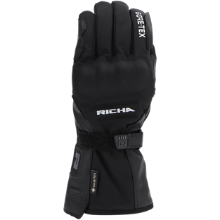 Richa Ice Polar Gore-Tex Gloves Black  - FREE UK Delivery - Moto Central