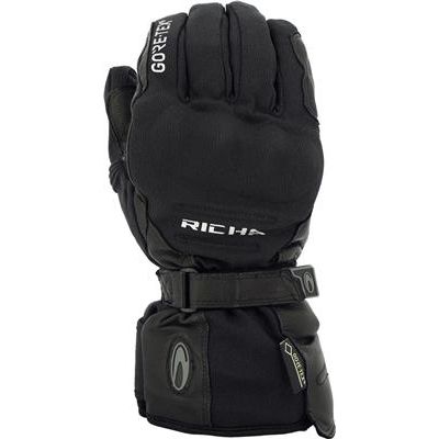 Richa Ice Polar Gore-Tex Gloves Black  - FREE UK Delivery - Moto Central
