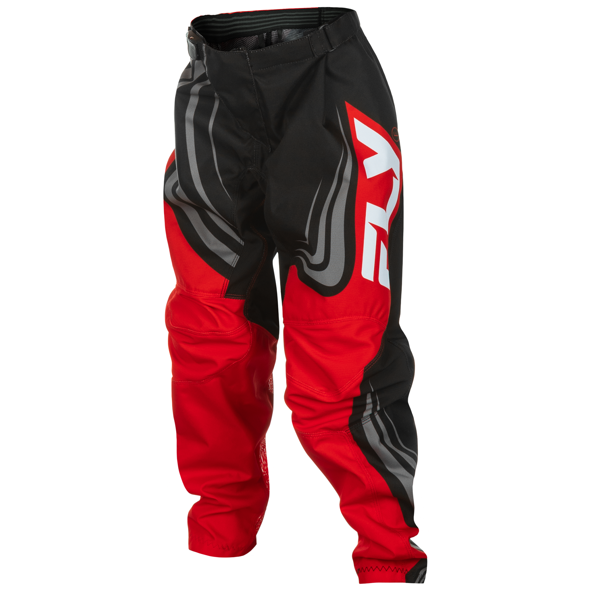 Fly Racing F-16 Youth MX Trouser Black / Red / White - FREE UK Shipping, FREE 365 Day Returns | Moto Central