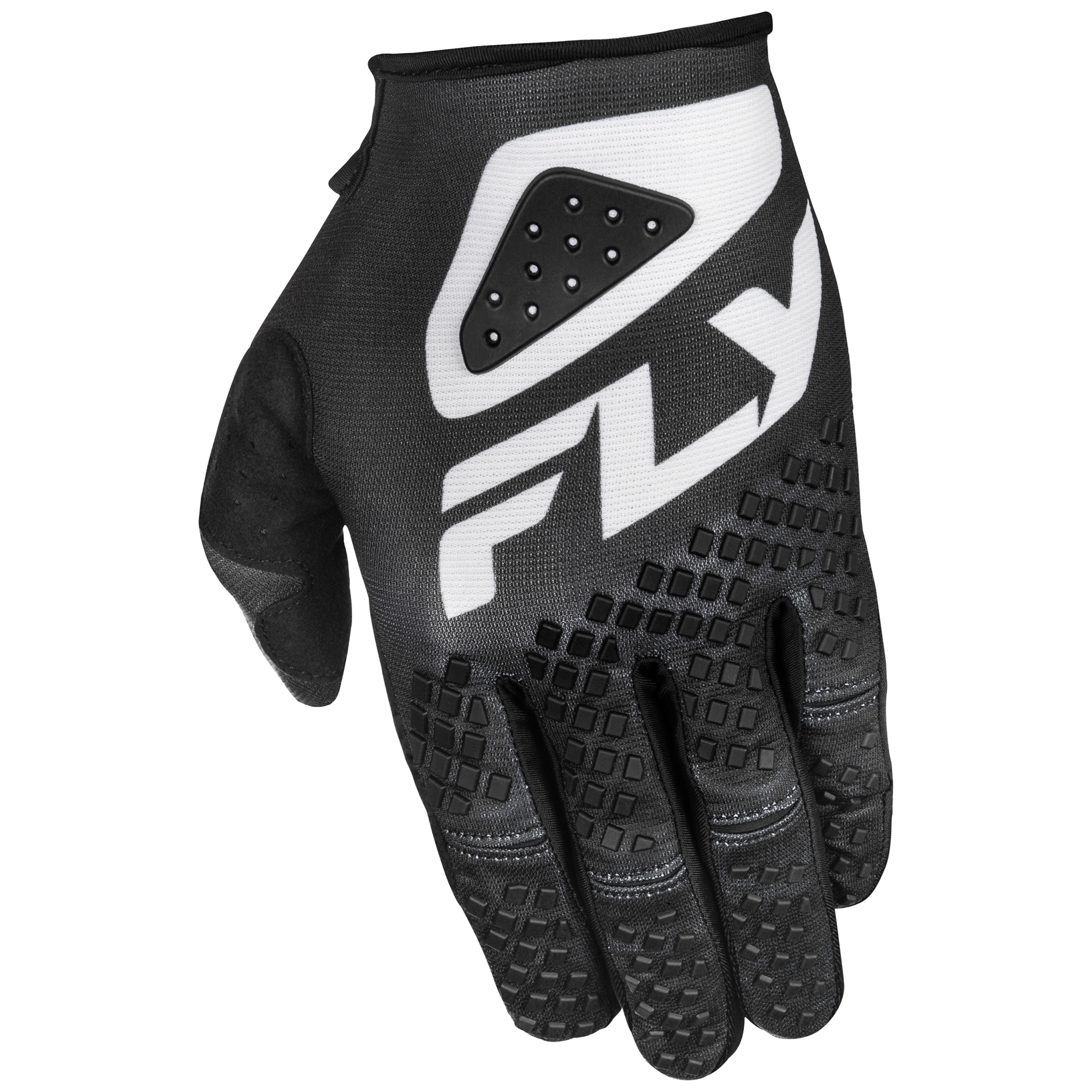 Fly Racing Kinetic SYM MX Gloves Black / White - FREE UK Shipping, FREE 365 Day Returns | Moto Central
