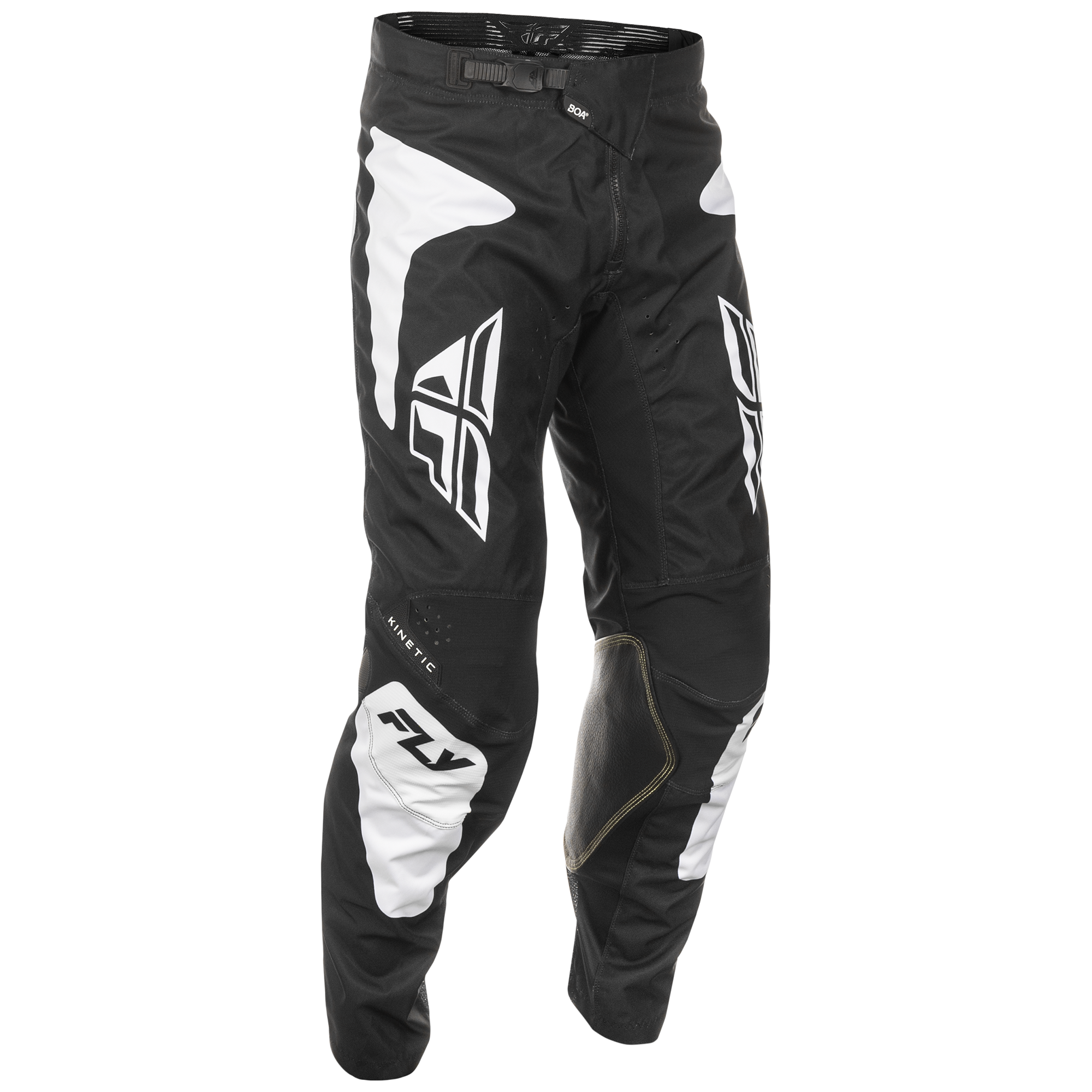 Fly Racing Kinetic SYM MX Trouser Black / White - FREE UK Shipping, FREE 365 Day Returns | Moto Central