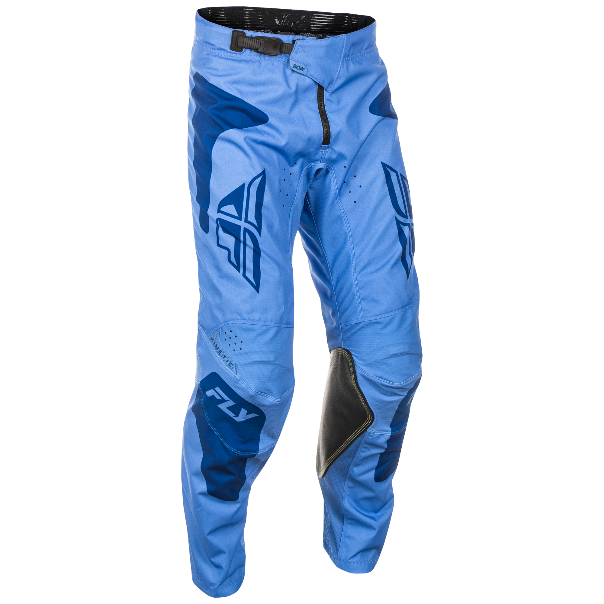 Fly Racing Kinetic SYM MX Trouser Ultramarine / Dark Blue - FREE UK Shipping, FREE 365 Day Returns | Moto Central