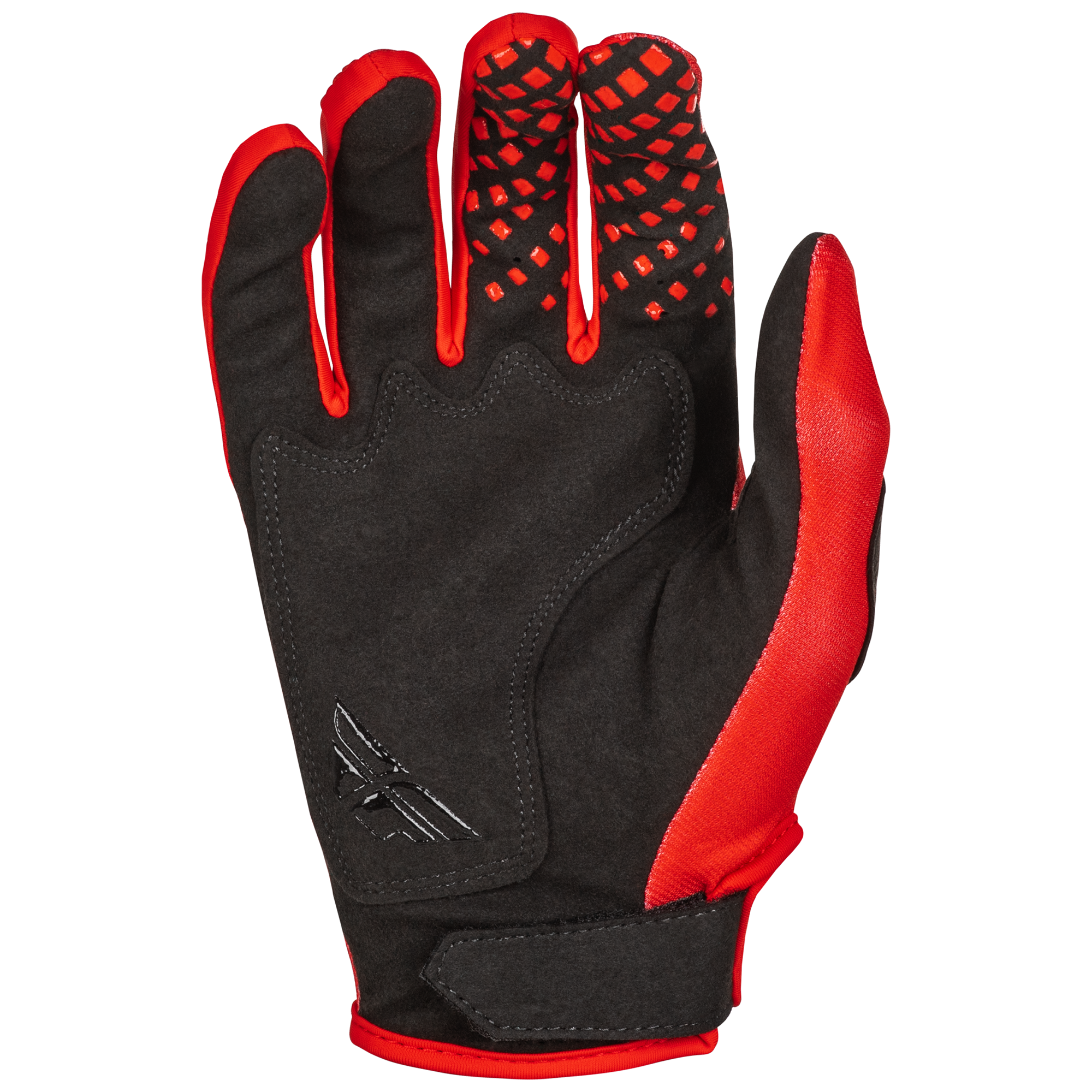 Fly Racing Kinetic Centre MX Gloves Red / Black - FREE UK Shipping, FREE 365 Day Returns | Moto Central