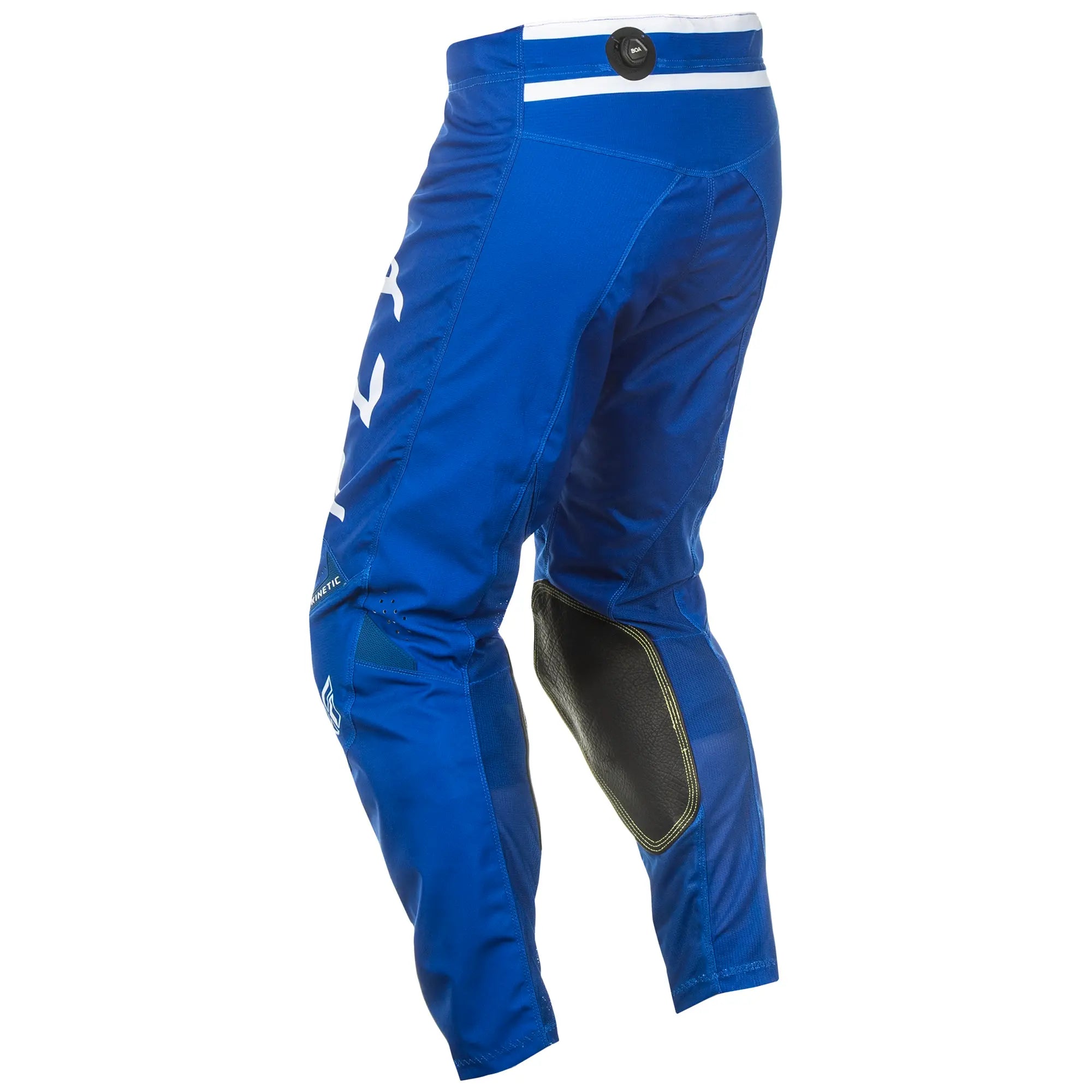 Fly Racing Kinetic Centre MX Trouser Navy / White - FREE UK Shipping, FREE 365 Day Returns | Moto Central