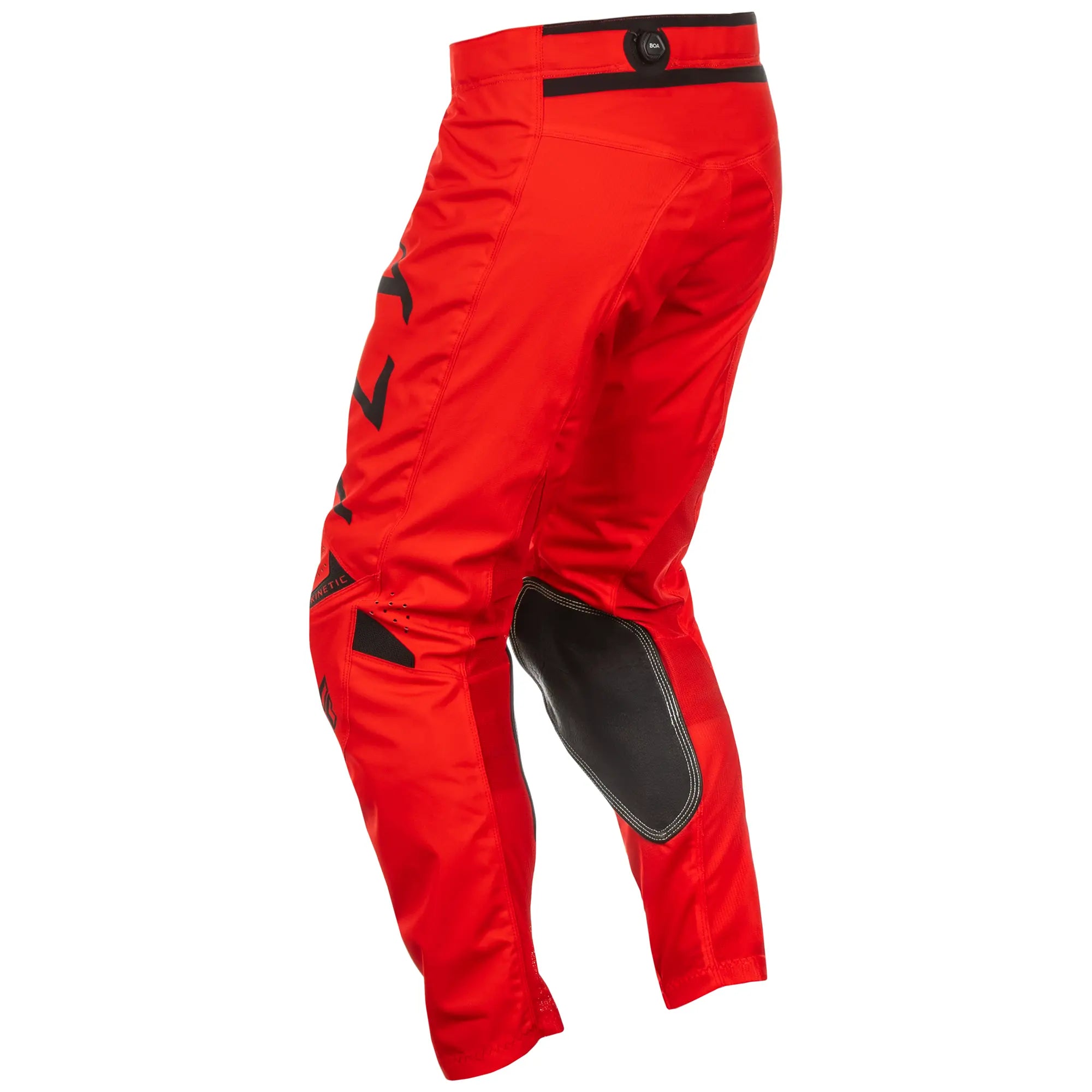 Fly Racing Kinetic Centre MX Trouser Red / Black - FREE UK Shipping, FREE 365 Day Returns | Moto Central