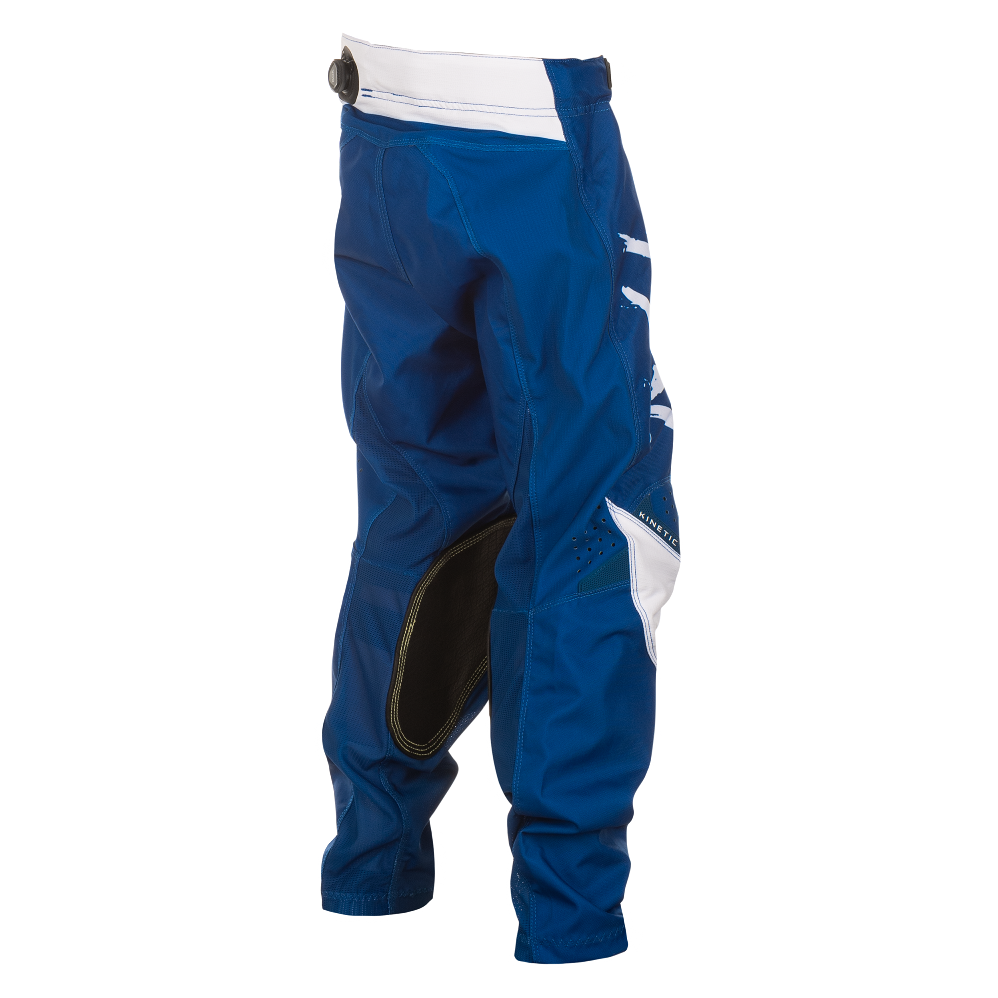 Fly Racing Kinetic Stoke Youth MX Trouser Navy / White - FREE UK Shipping, FREE 365 Day Returns | Moto Central