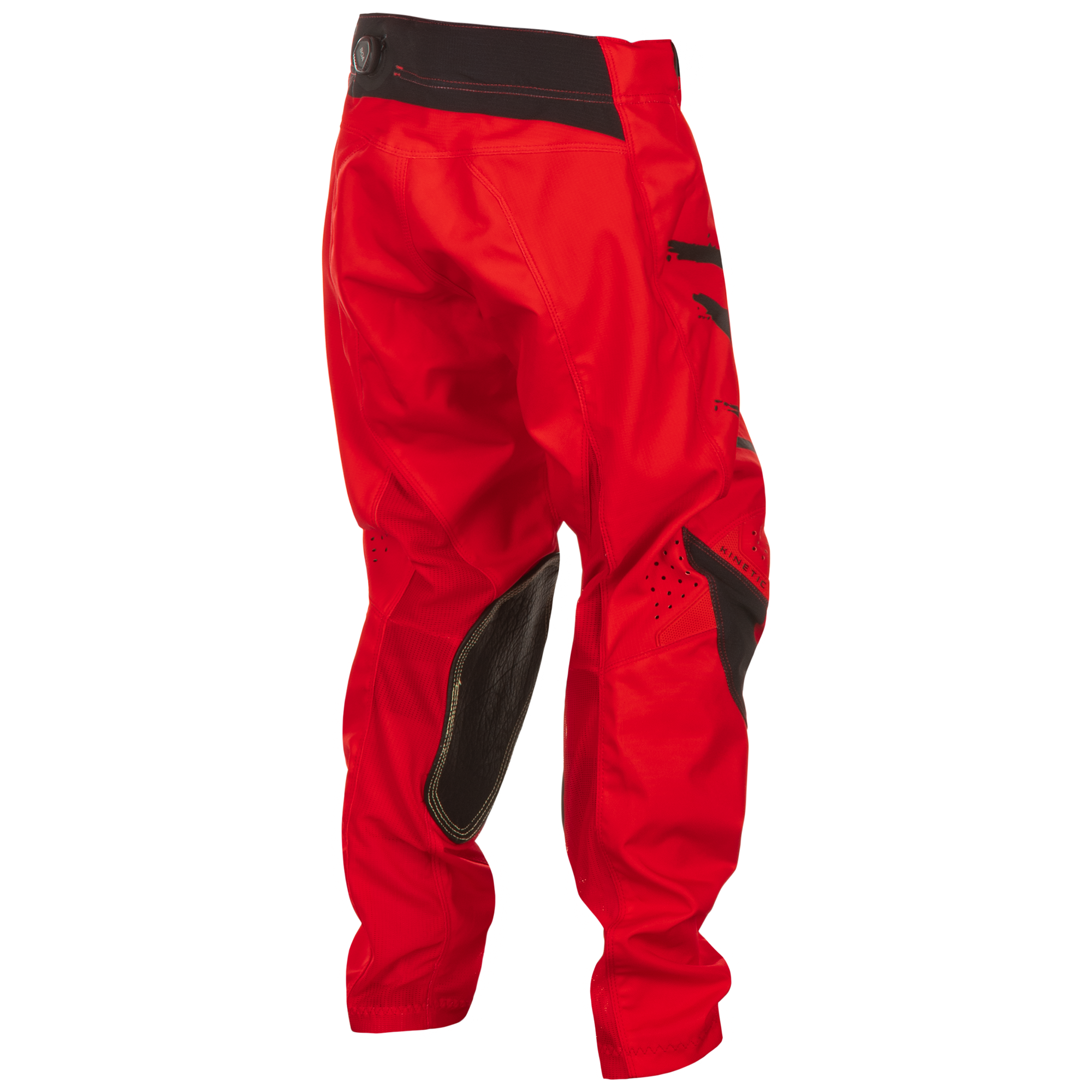 Fly Racing Kinetic Stoke Youth MX Trouser Red / Black - FREE UK Shipping, FREE 365 Day Returns | Moto Central