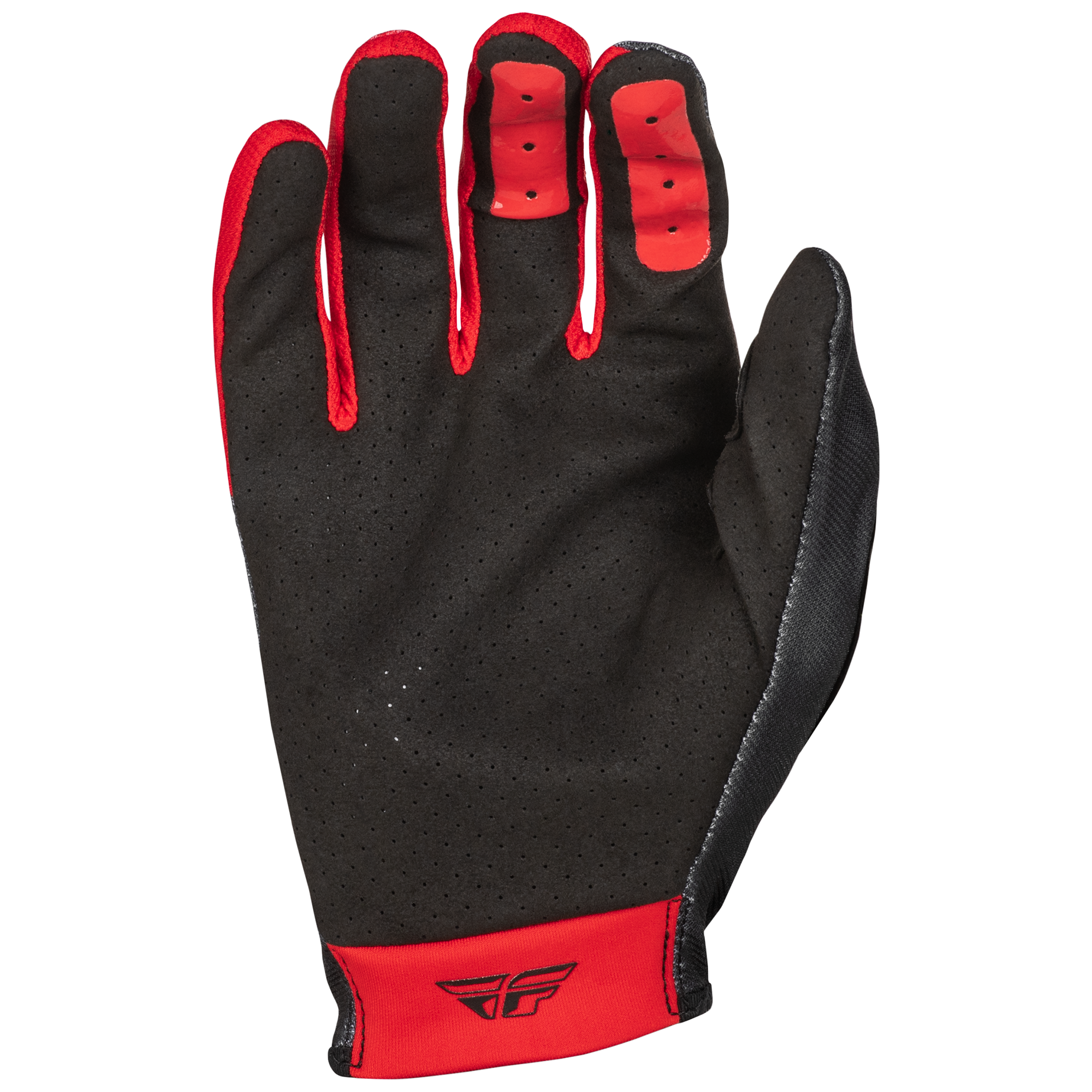 Fly Racing Lite MX Gloves Black / Red - FREE UK Shipping, FREE 365 Day Returns | Moto Central