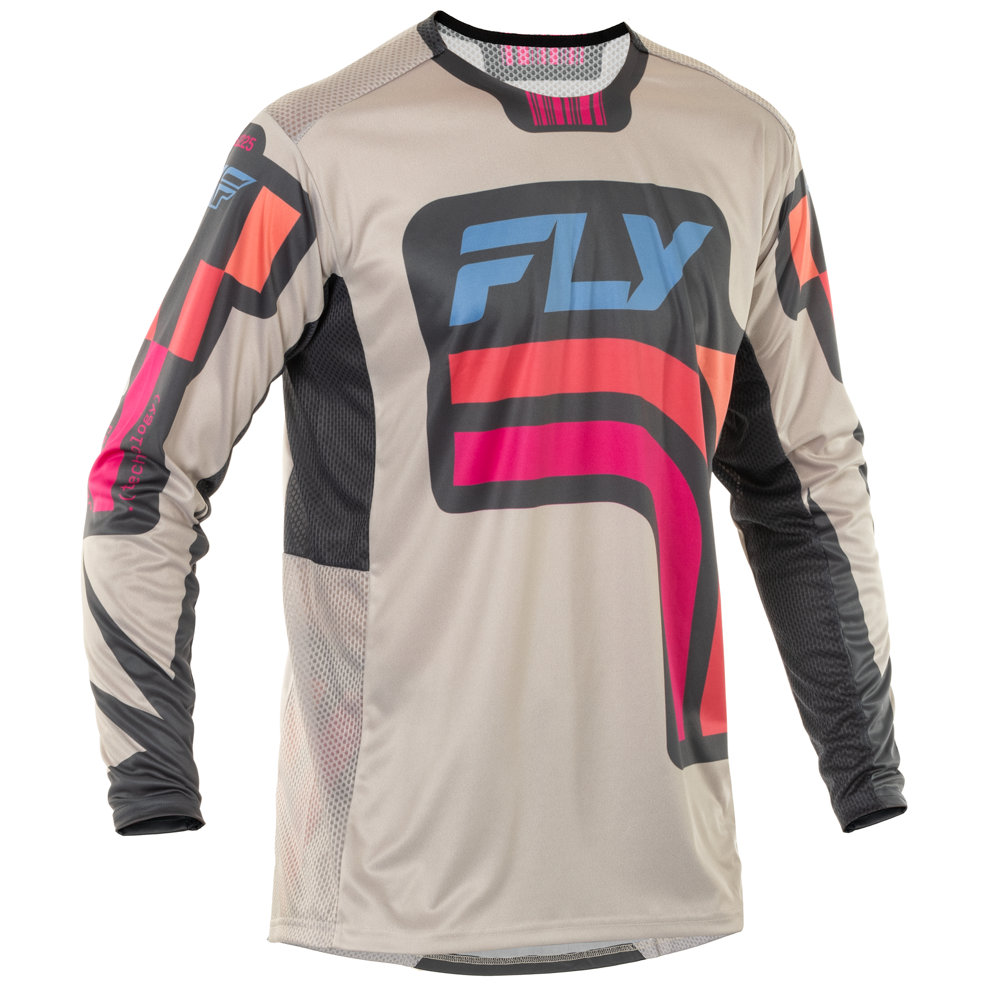 Fly Racing Lite MX Jersey Vice SE Grey - FREE UK Shipping, FREE 365 Day Returns | Moto Central