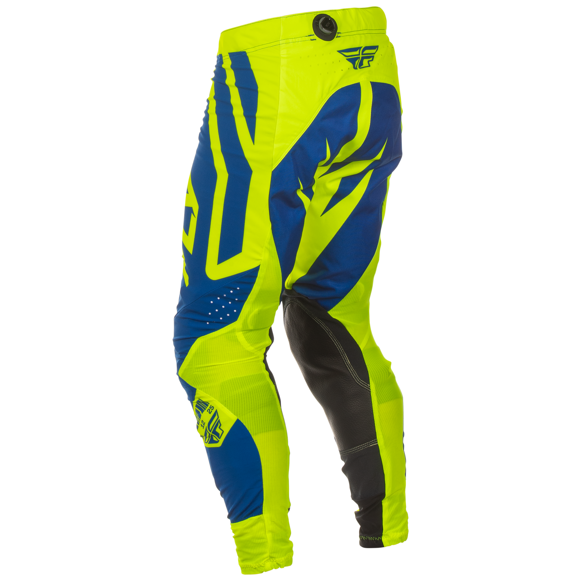 Fly Racing Lite MX Trouser Lancer LE Navy / Hi-Viz - FREE UK Shipping, FREE 365 Day Returns | Moto Central