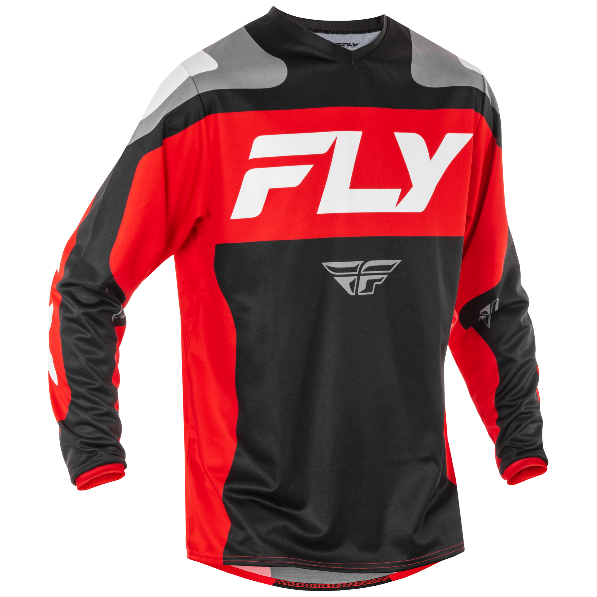 Fly Racing F-16 MX Jersey Black / Red / White - FREE UK Shipping, FREE 365 Day Returns | Moto Central