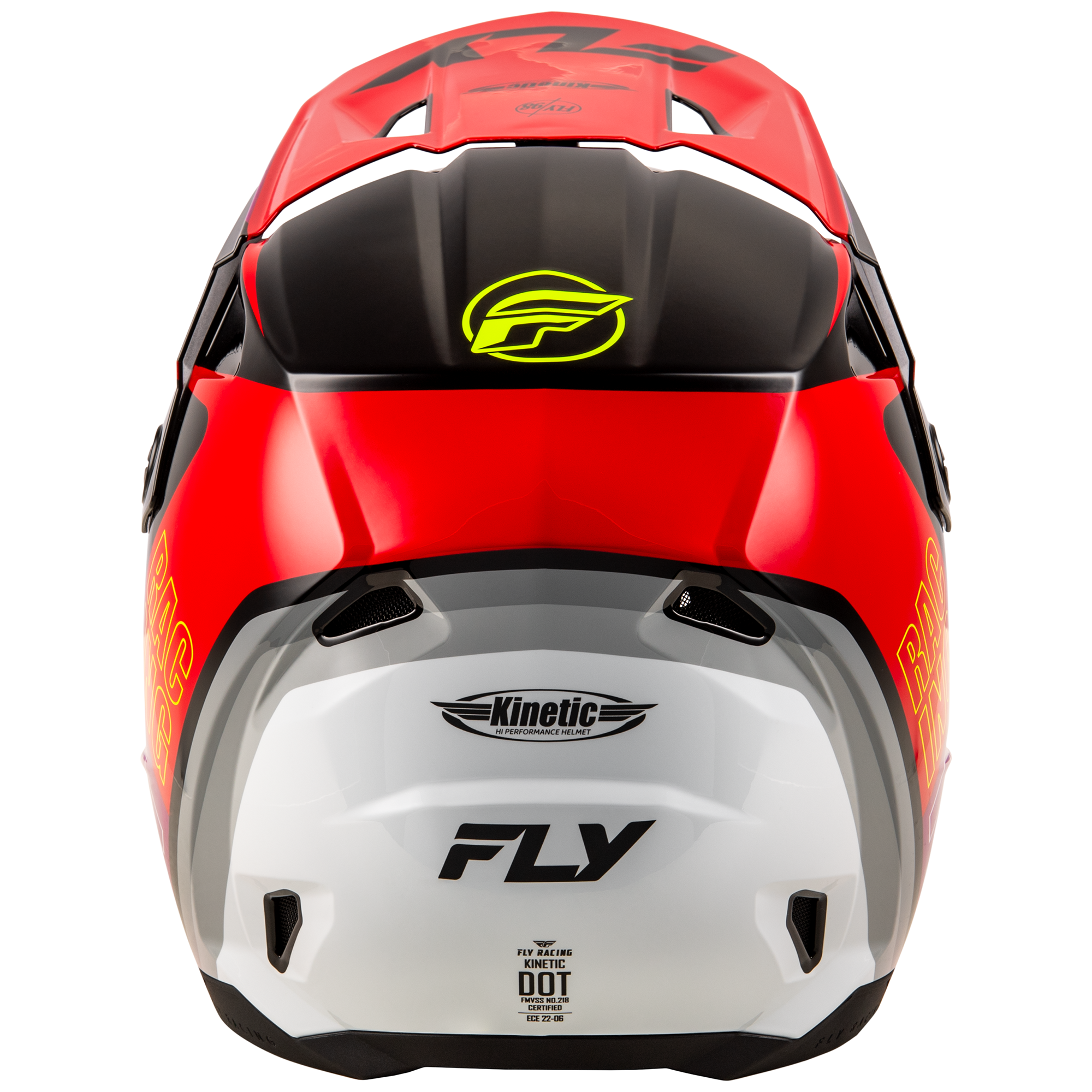 Fly Racing Kinetic Rally Red / Black / White - FREE UK Shipping, FREE 365 Day Returns | Moto Central