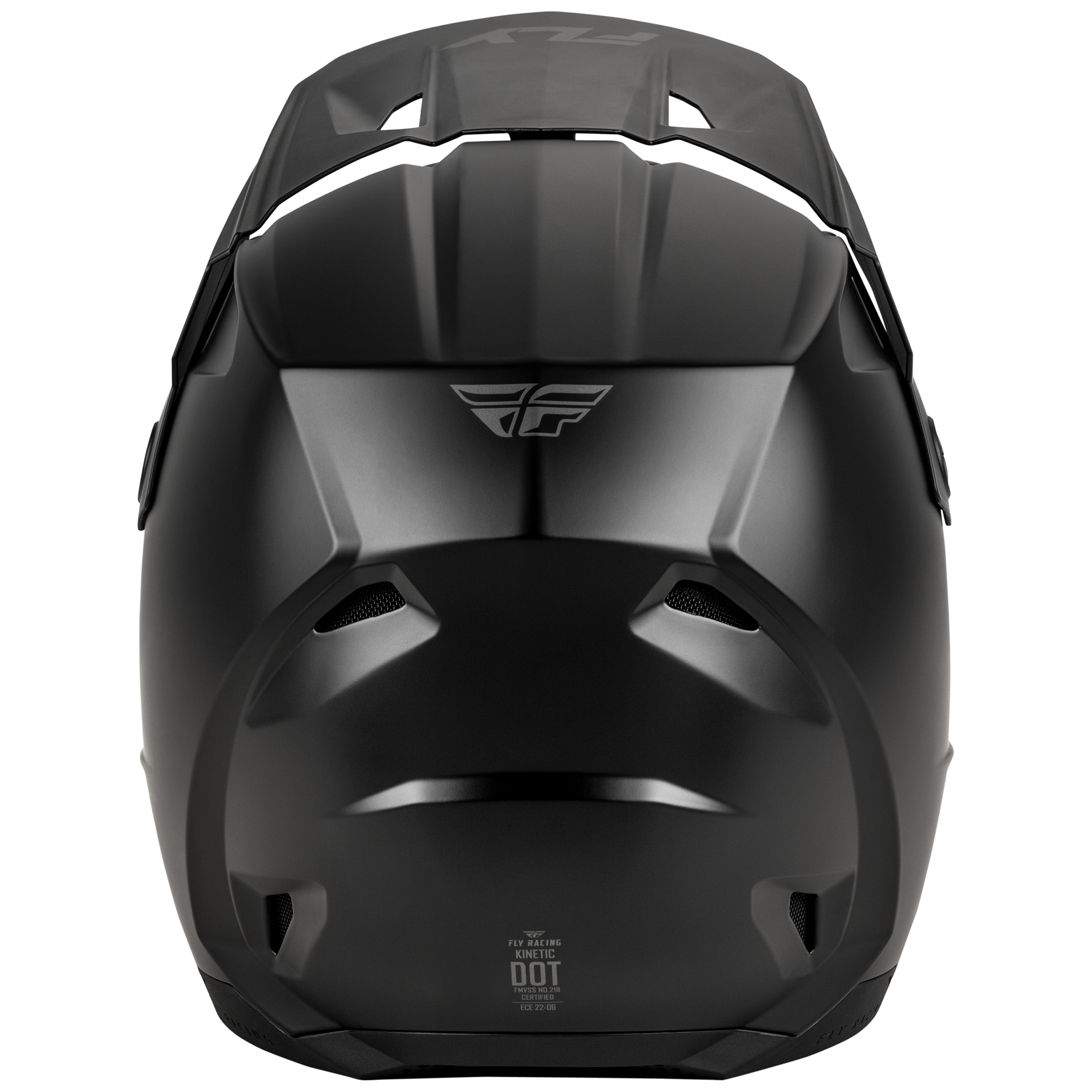 Fly Racing Kinetic Solid Youth Matte Black - FREE UK Shipping, FREE 365 Day Returns | Moto Central