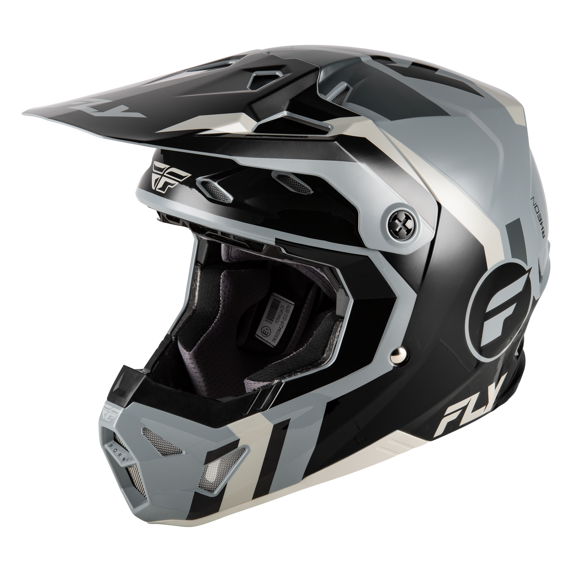 Fly Racing Formula CP Seal Black / Grey / Light Grey - FREE UK Shipping, FREE 365 Day Returns | Moto Central