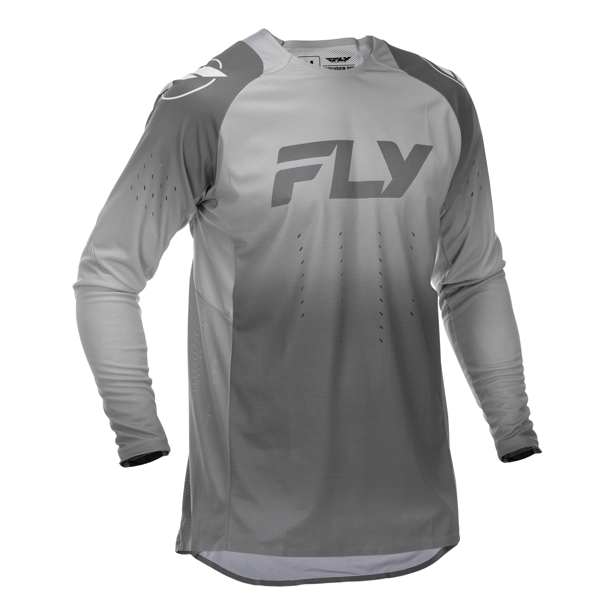 Fly Racing Evo DST MX Jersey White / Grey - FREE UK Shipping, FREE 365 Day Returns | Moto Central