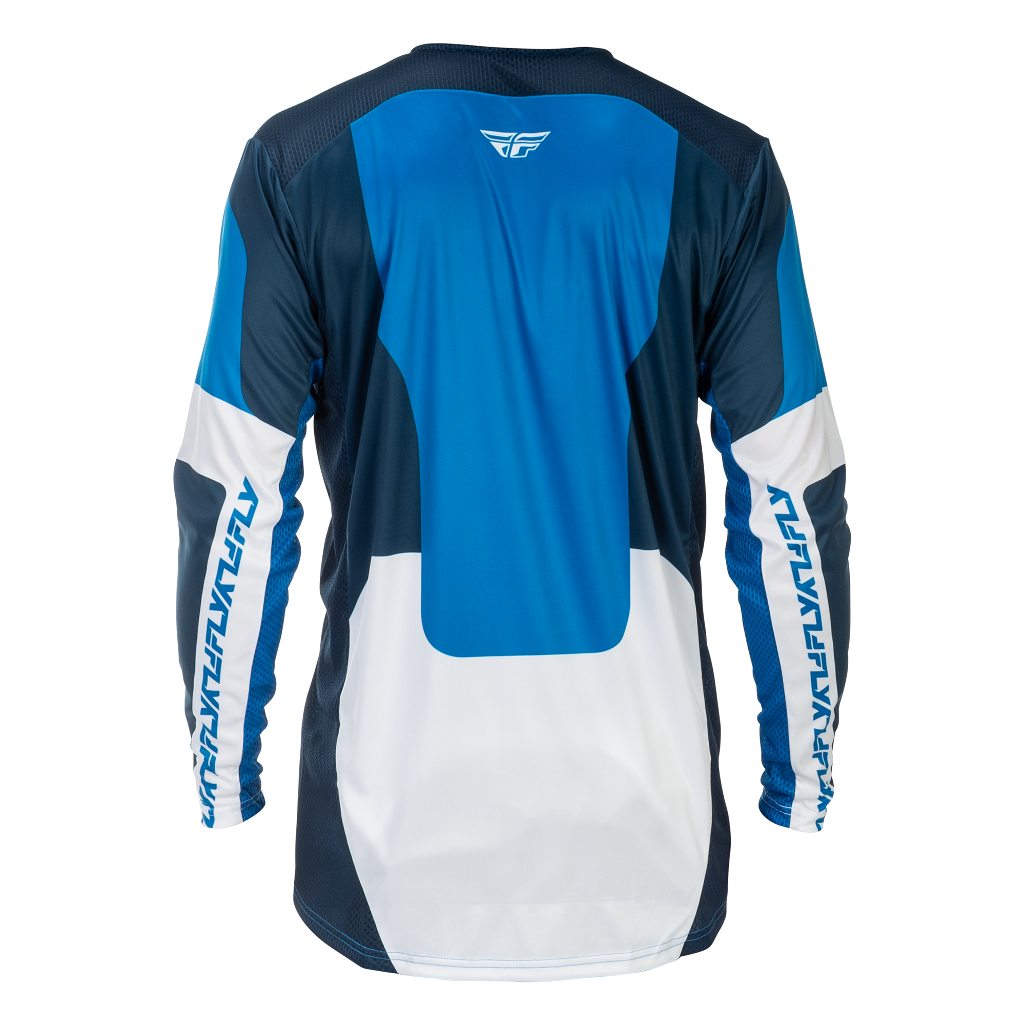 Fly Racing Lite MX Jersey Blue / White - FREE UK Shipping, FREE 365 Day Returns | Moto Central