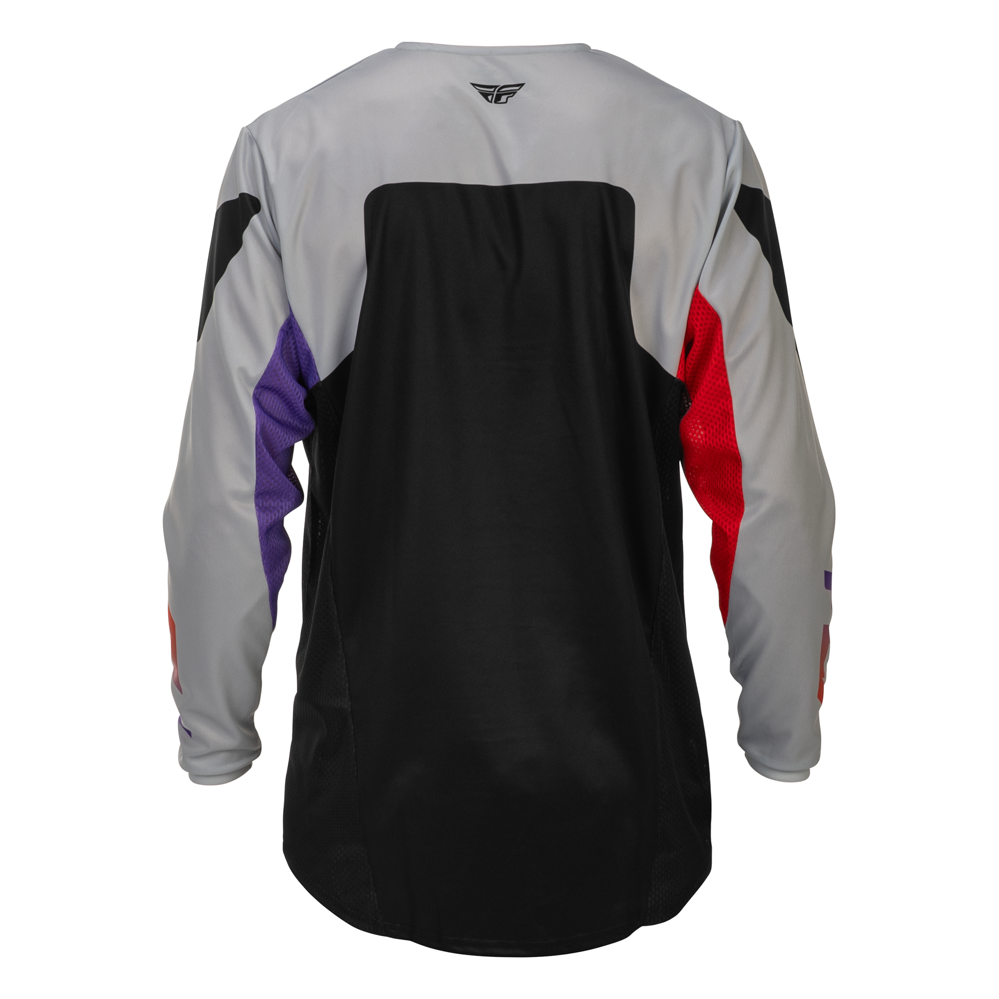 Fly Racing Kinetic MX Jersey Grey / Red / Purple / Black - FREE UK Shipping, FREE 365 Day Returns | Moto Central