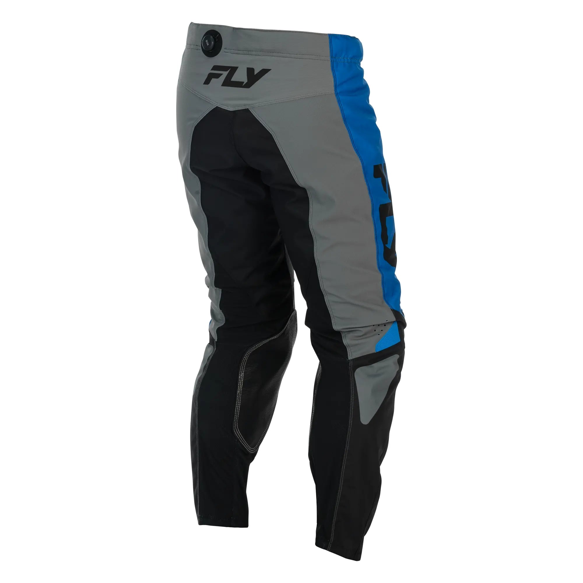 Fly Racing Kinetic MX Trouser Blue / Grey / Black - FREE UK Shipping, FREE 365 Day Returns | Moto Central