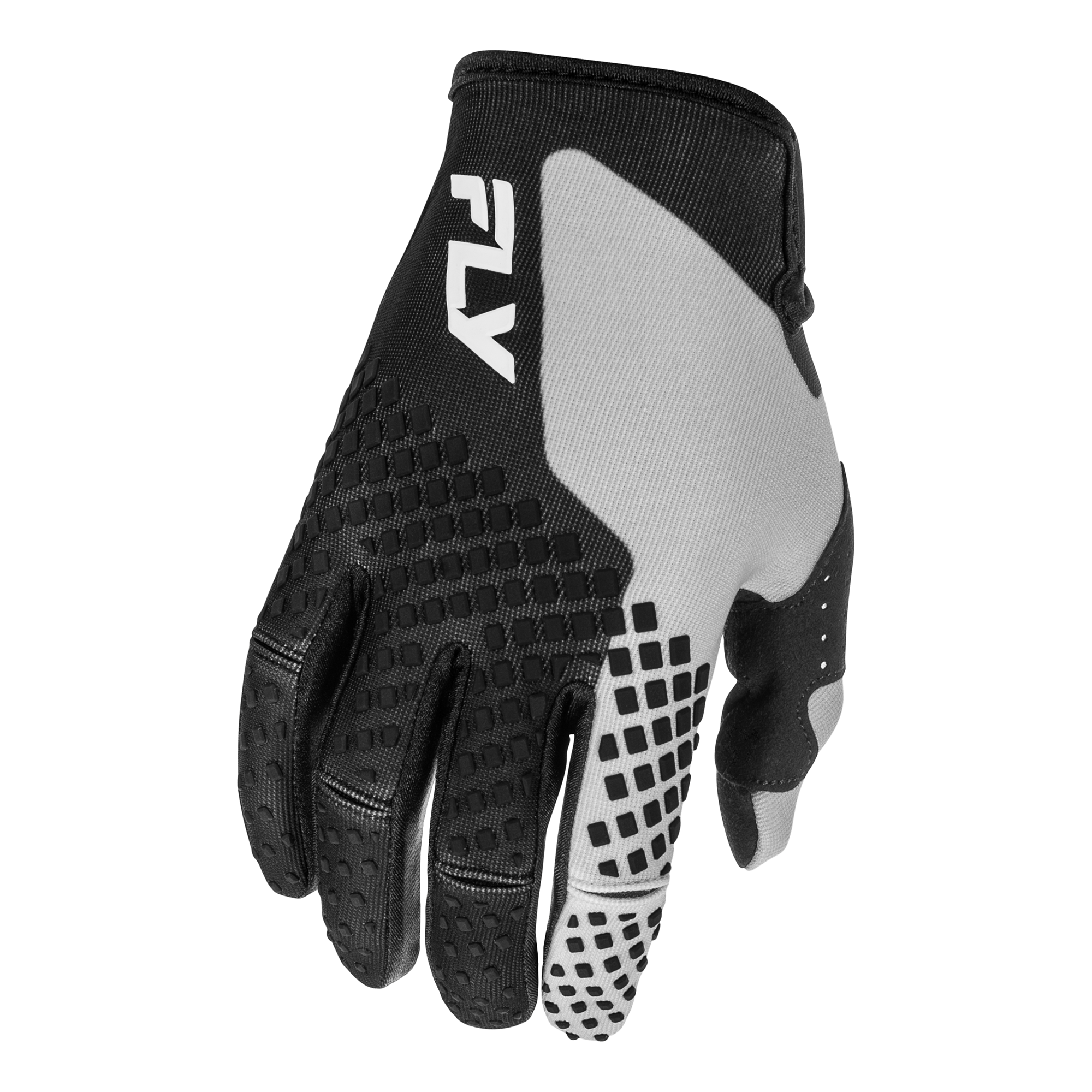 Fly Racing Kinetic MX Gloves Black / Grey - FREE UK Shipping, FREE 365 Day Returns | Moto Central