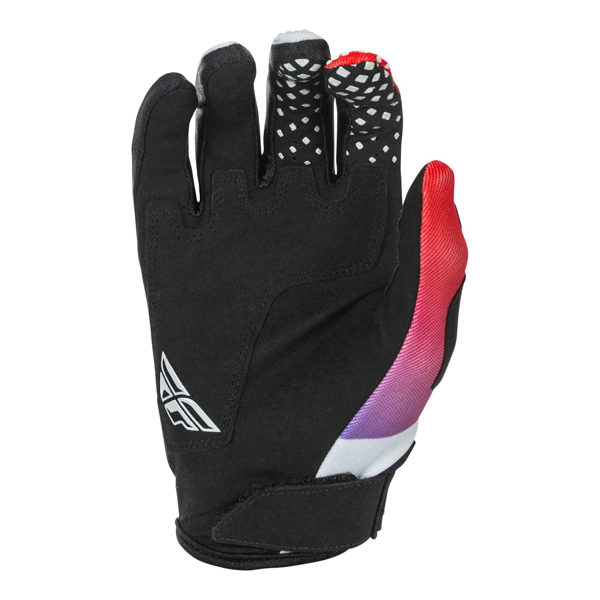 Fly Racing Kinetic MX Gloves Grey / Red / Purple / Black - FREE UK Shipping, FREE 365 Day Returns | Moto Central