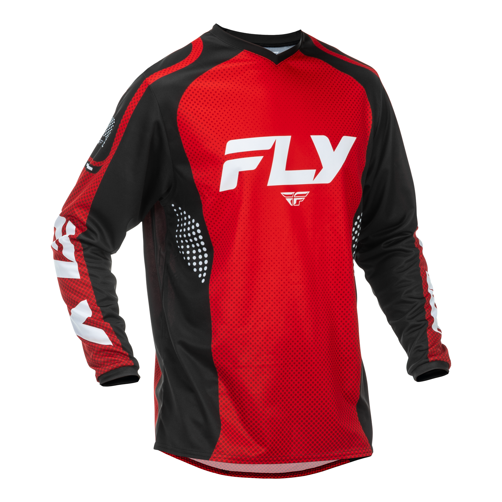 Fly Racing F-16 MX Jersey Red / Black / White - FREE UK Shipping, FREE 365 Day Returns | Moto Central