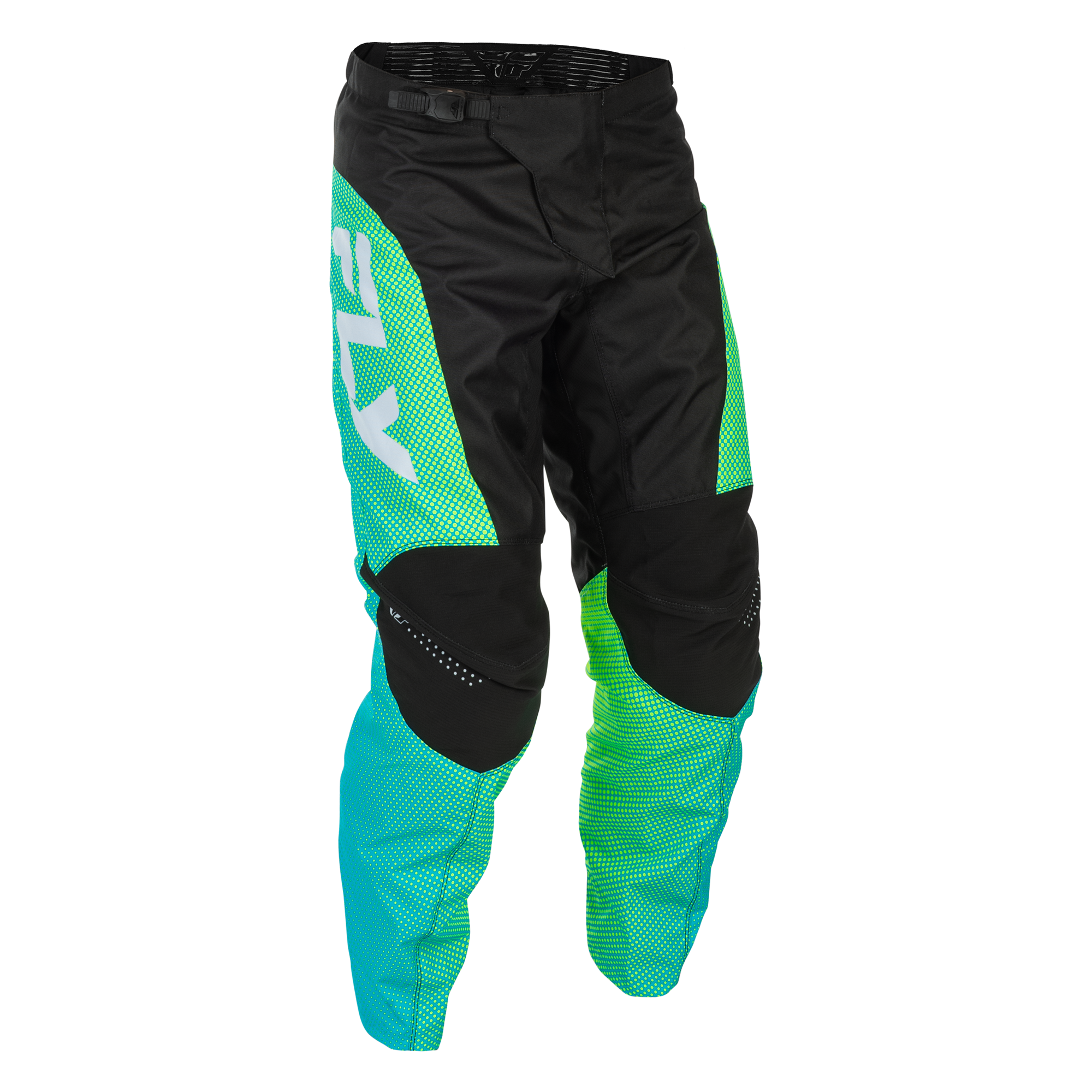Fly Racing F-16 MX Trouser Aqua / Black / White - FREE UK Shipping, FREE 365 Day Returns | Moto Central