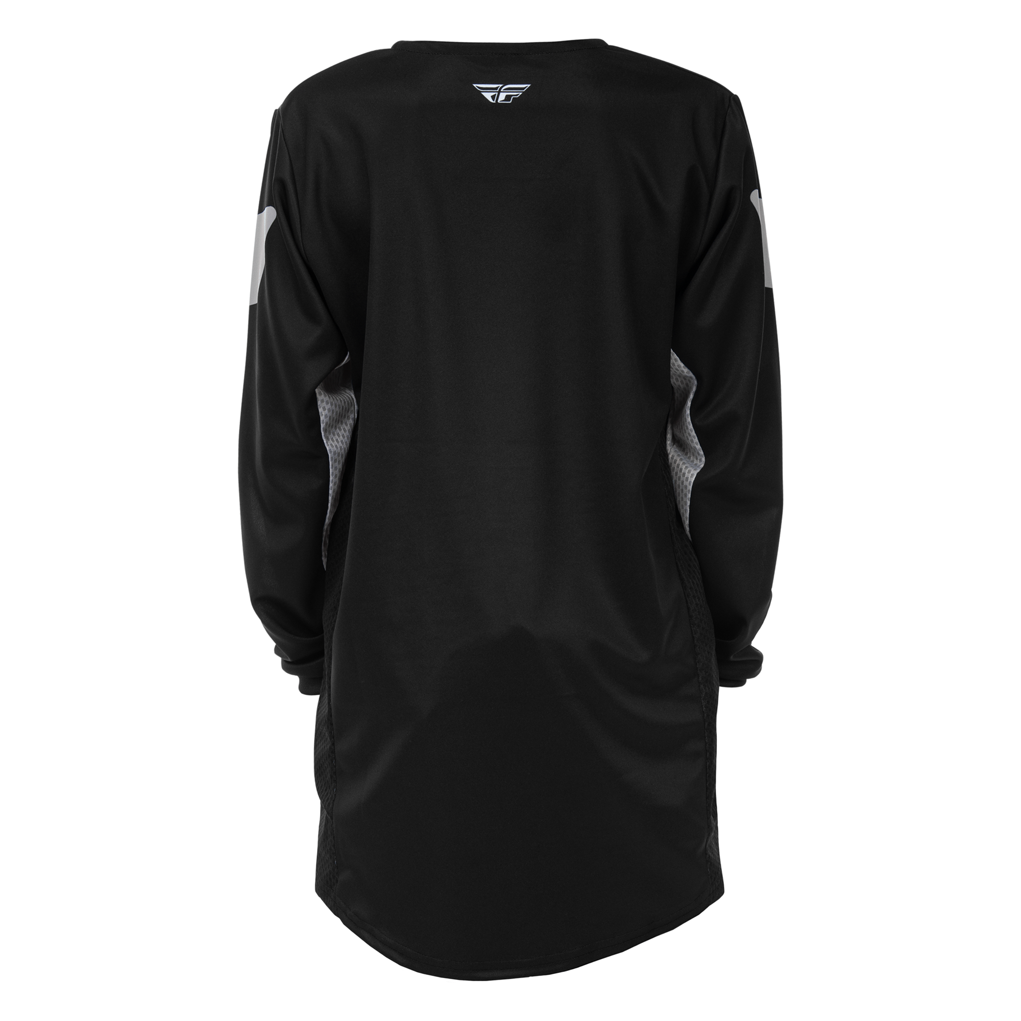 Fly Racing Kinetic Youth MX Jersey Black / Grey - FREE UK Shipping, FREE 365 Day Returns | Moto Central