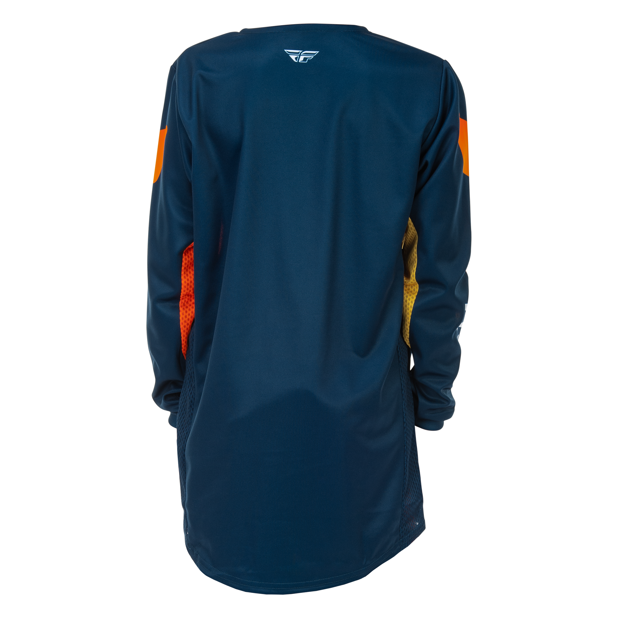 Fly Racing Kinetic Youth MX Jersey Navy / Orange - FREE UK Shipping, FREE 365 Day Returns | Moto Central