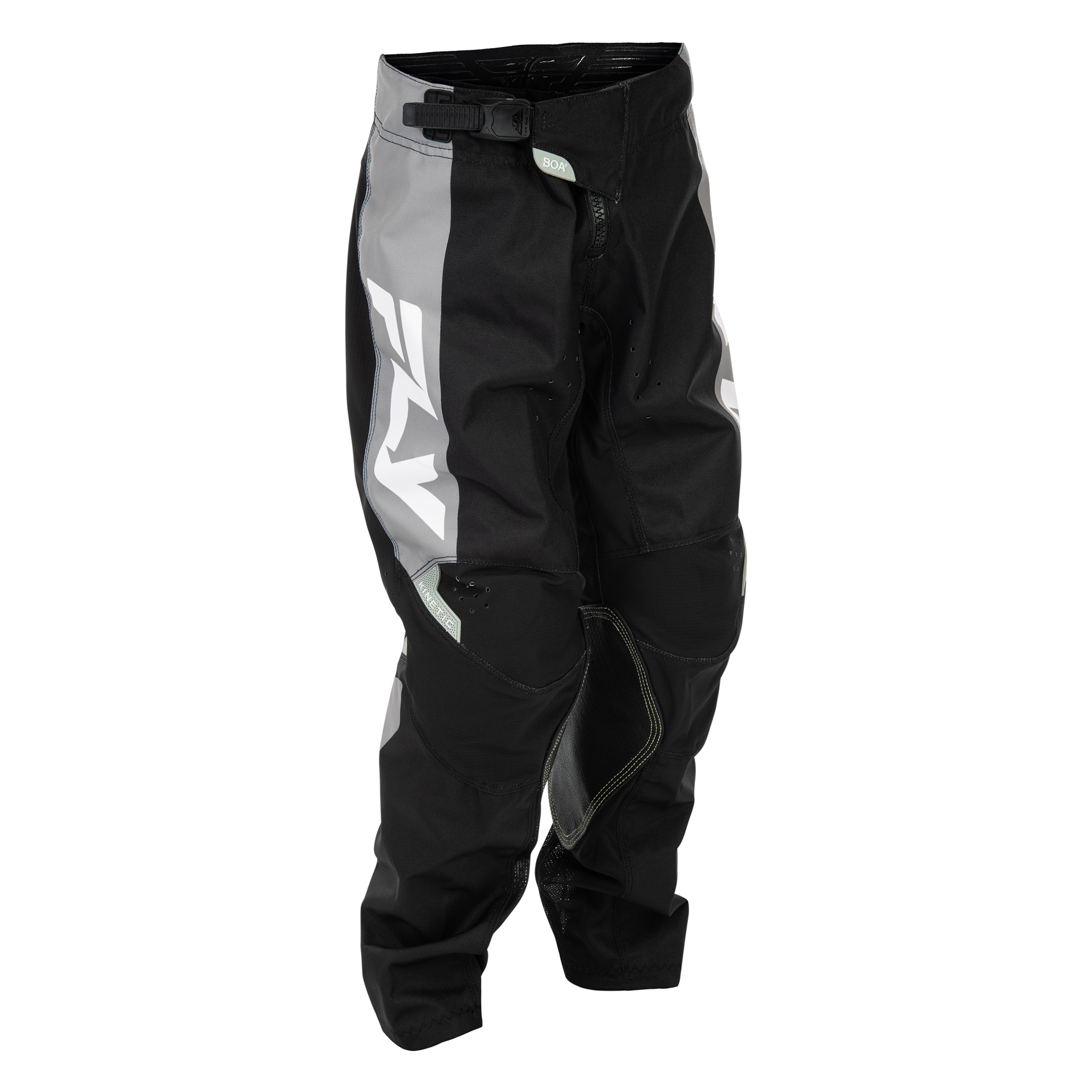 Fly Racing Kinetic Youth MX Trouser Black / Grey - FREE UK Shipping, FREE 365 Day Returns | Moto Central