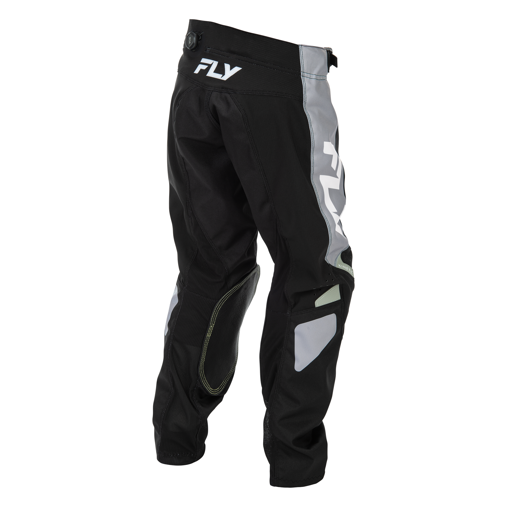Fly Racing Kinetic Youth MX Trouser Black / Grey - FREE UK Shipping, FREE 365 Day Returns | Moto Central