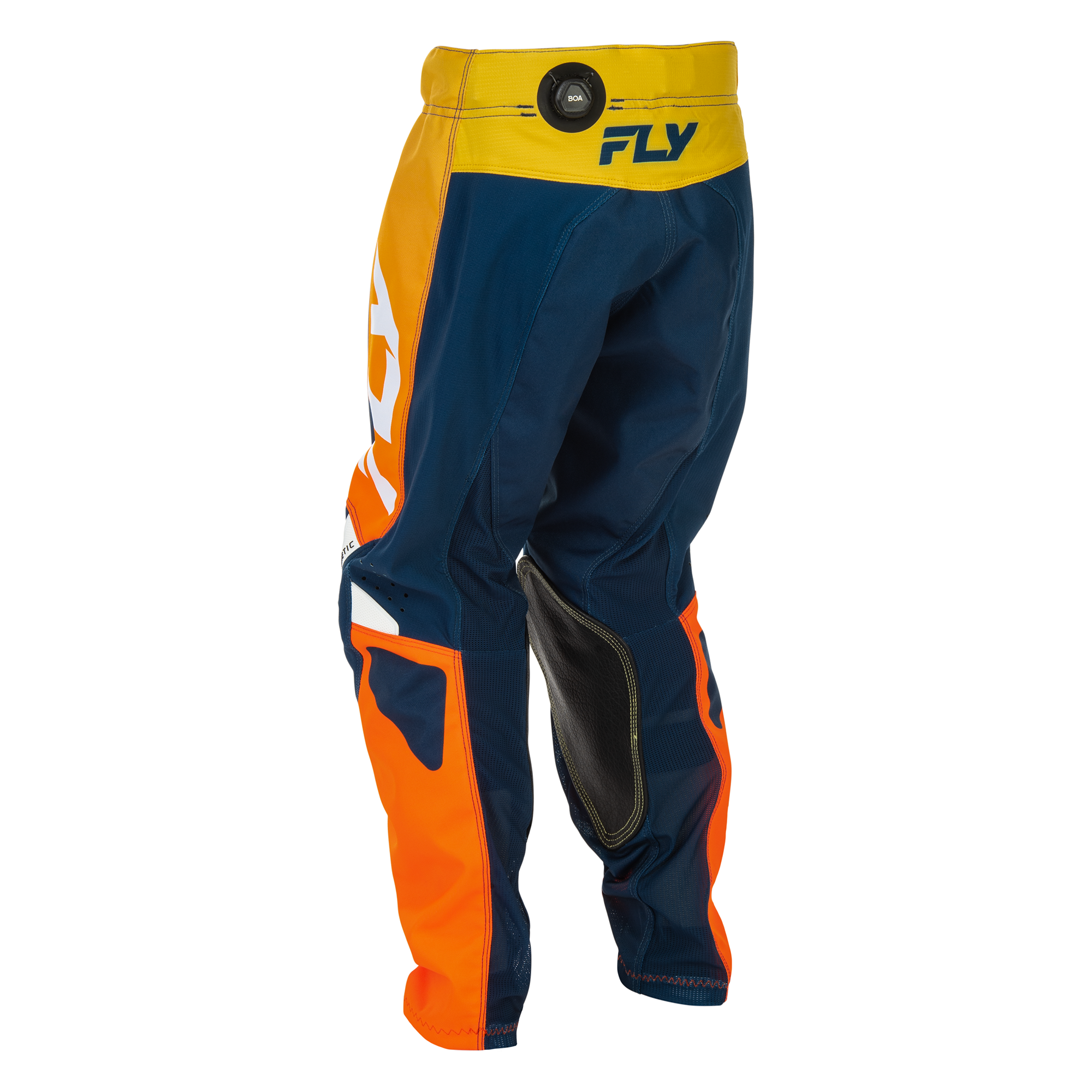 Fly Racing Kinetic Youth MX Trouser Navy / Orange - FREE UK Shipping, FREE 365 Day Returns | Moto Central